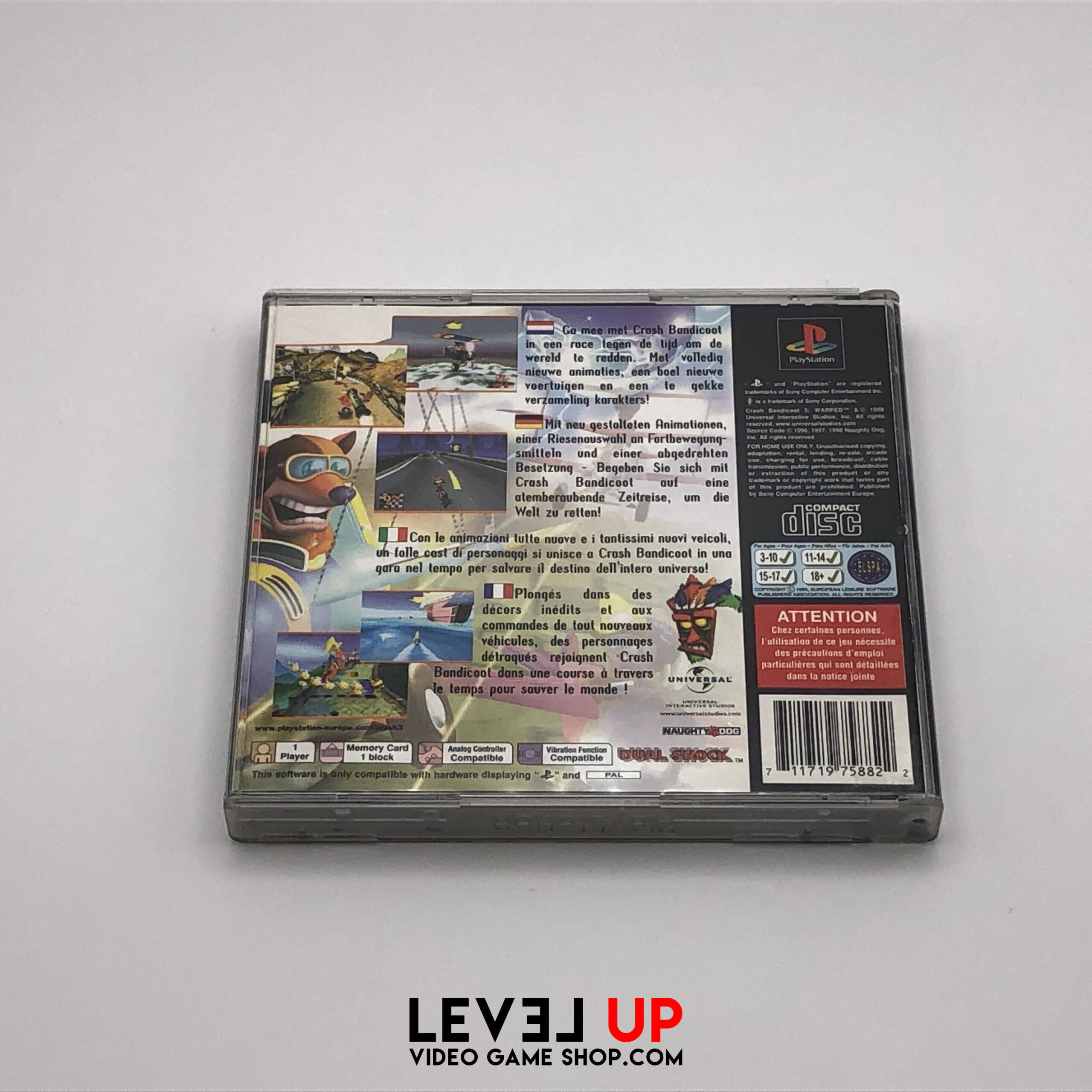 Crash Bandicoot 3: Warped - PlayStation 1 - Image 4