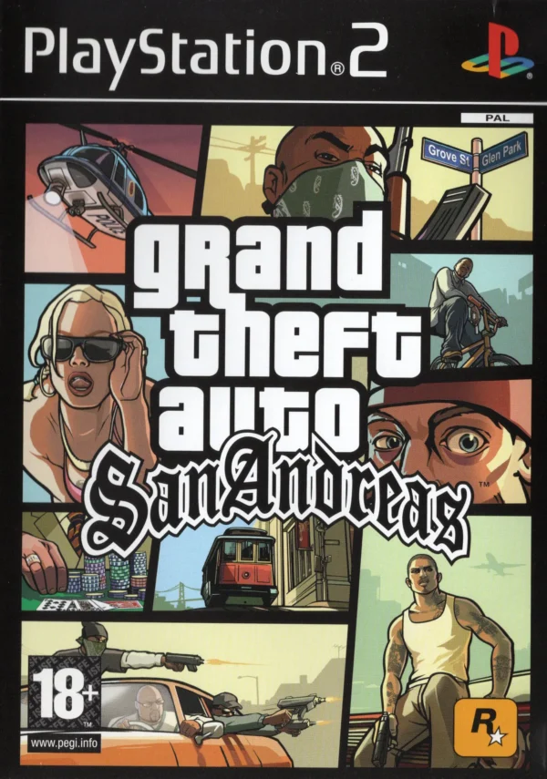 Grand Theft Auto: San Andreas - PlayStation 2