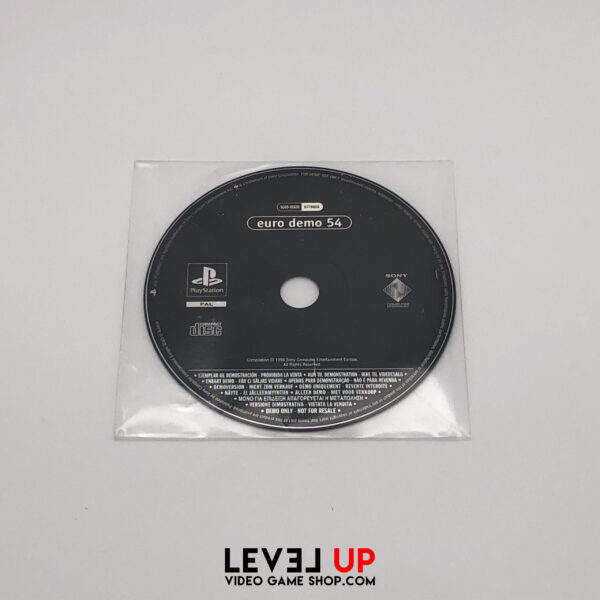 Euro Demo 54 - PlayStation 1