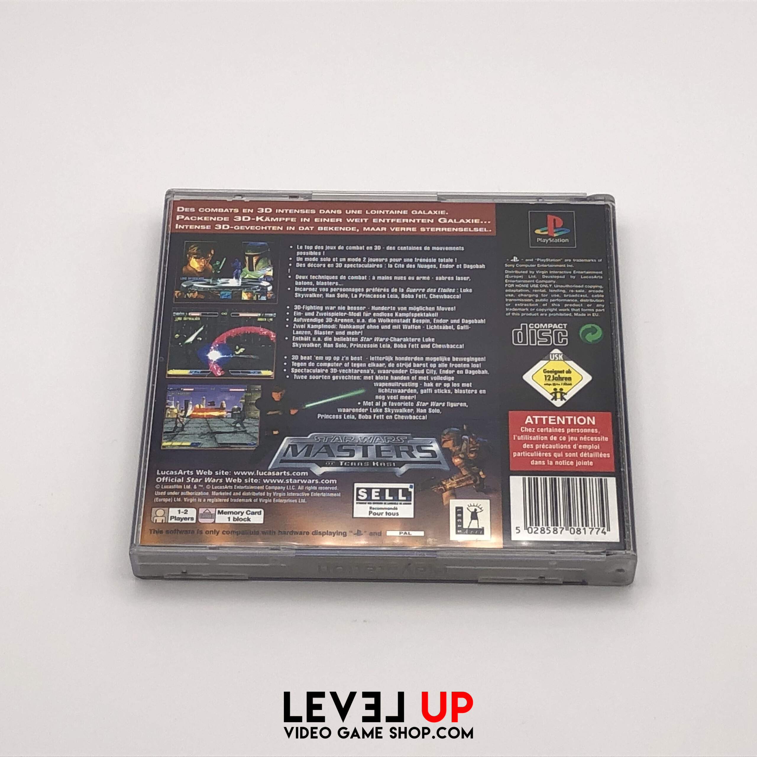 Star Wars Masters of Teräs Käsi - PlayStation 1 - Image 4