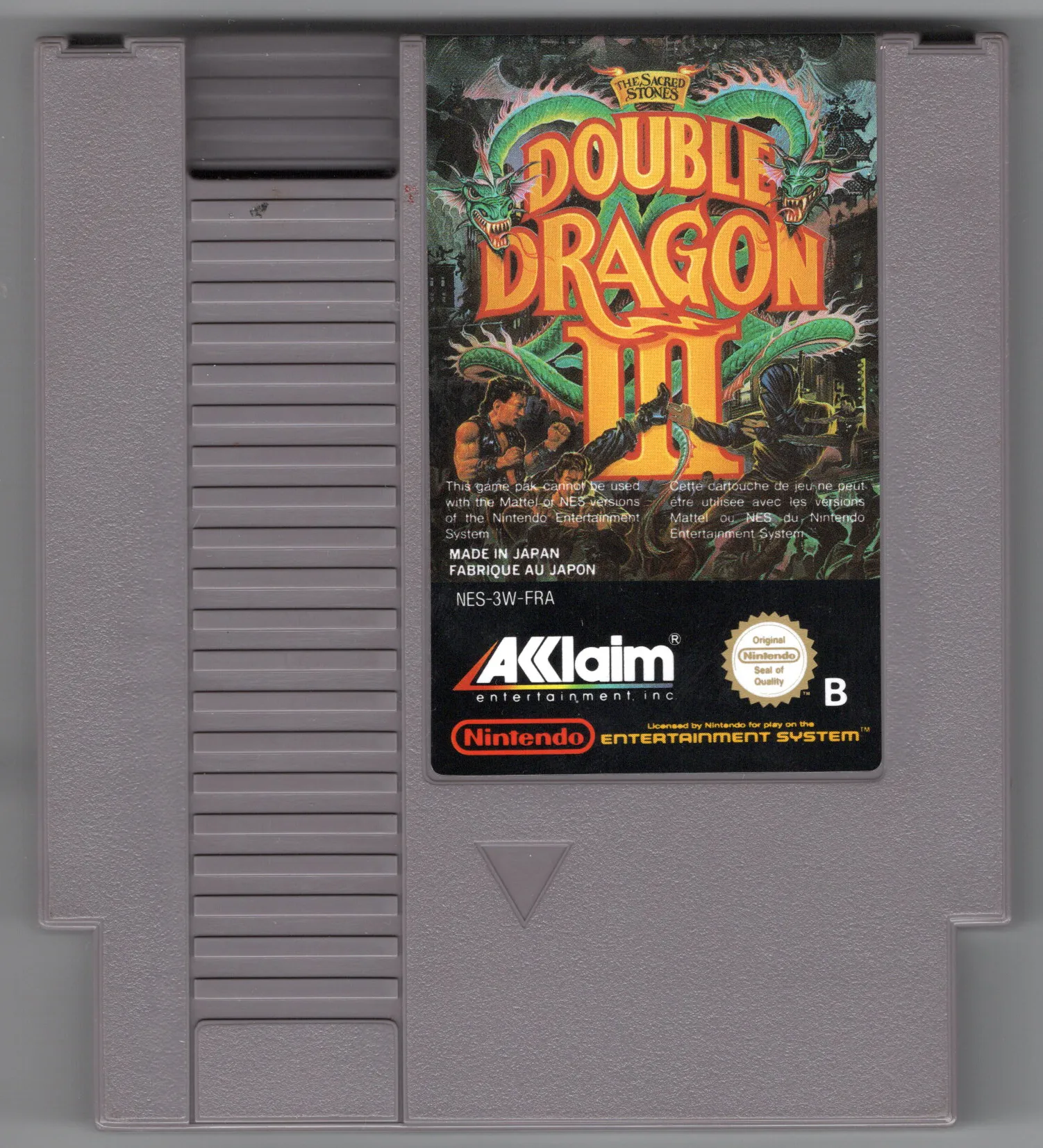 Double Dragon III: The Sacred Stones - Nintendo NES