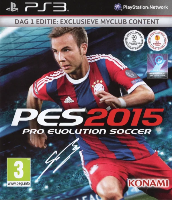 Pro Evolution Soccer 2015 - PlayStation 3