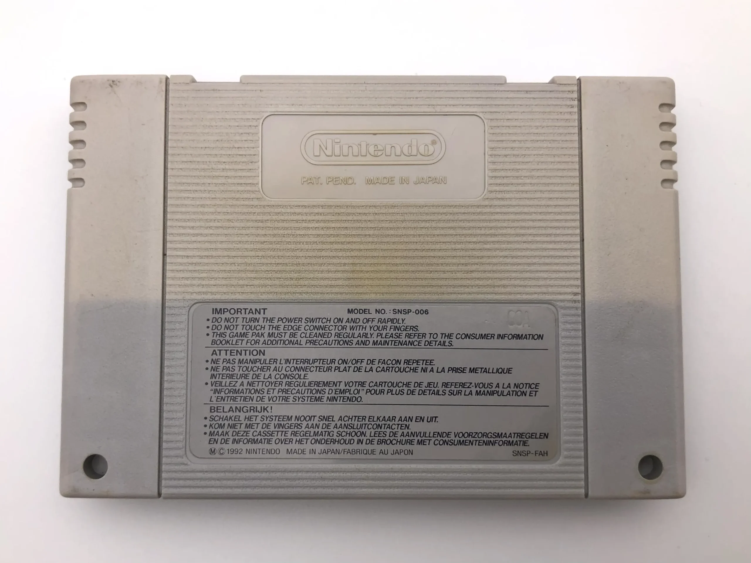 Super Tennis - Super Nintendo SNES - Image 2