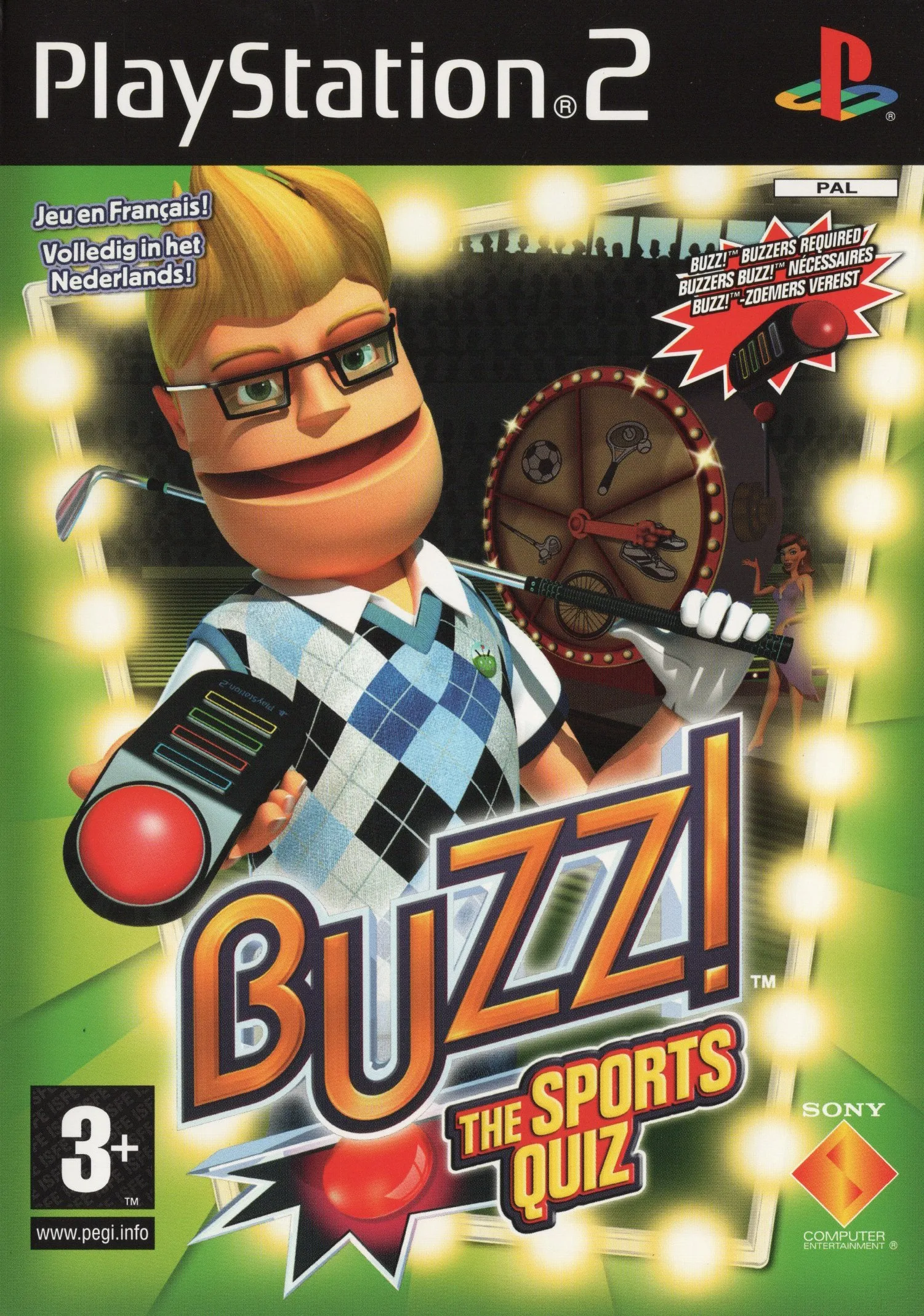 Buzz The Sports Quiz - PlayStation 2