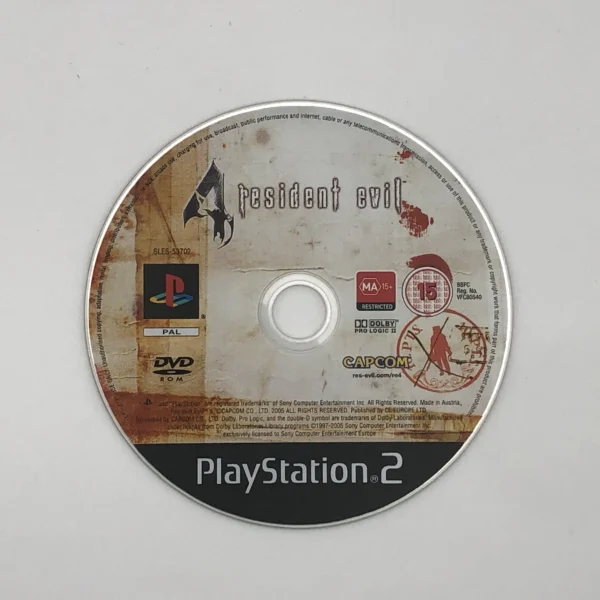 Resident Evil 4 - PlayStation 2 - Disc Only
