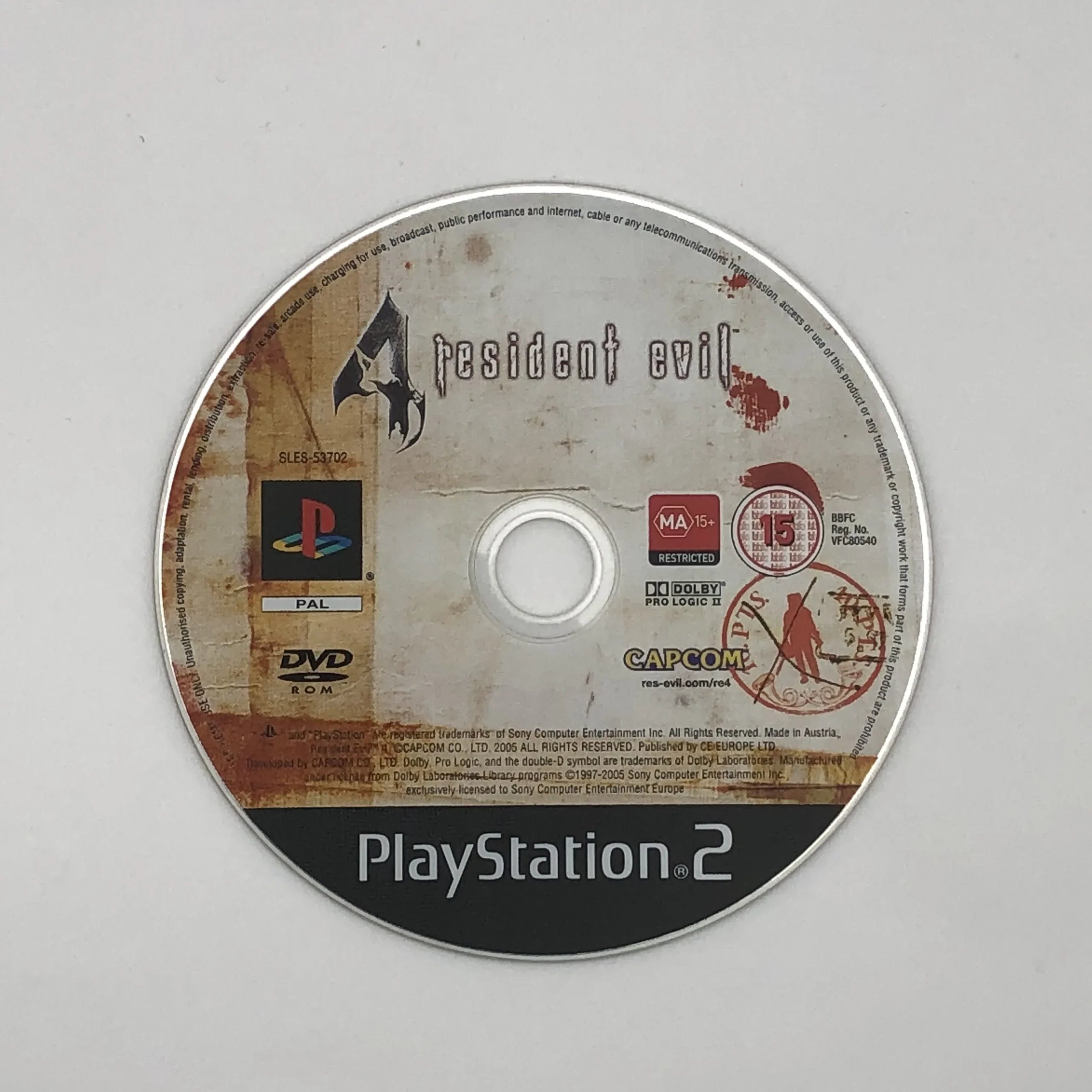 Resident Evil 4 - PlayStation 2 - Disc Only