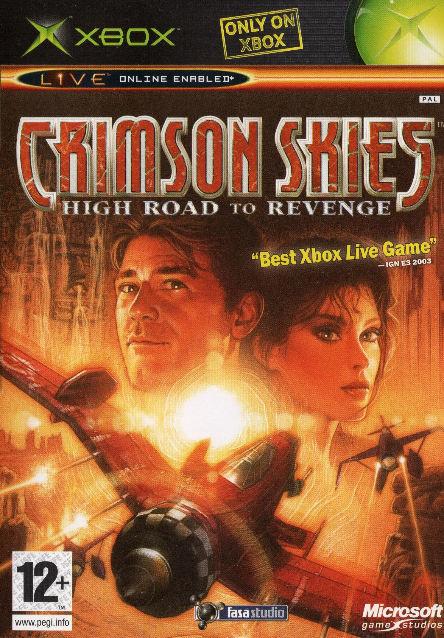 Crimson Skies: High Road to Revenge - Xbox
