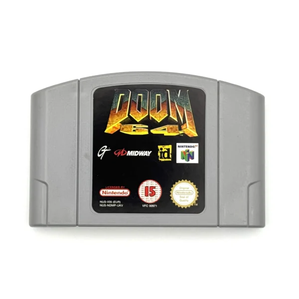 Doom 64 - Nintendo 64 (N64) - Cartridge - PAL (UKV)