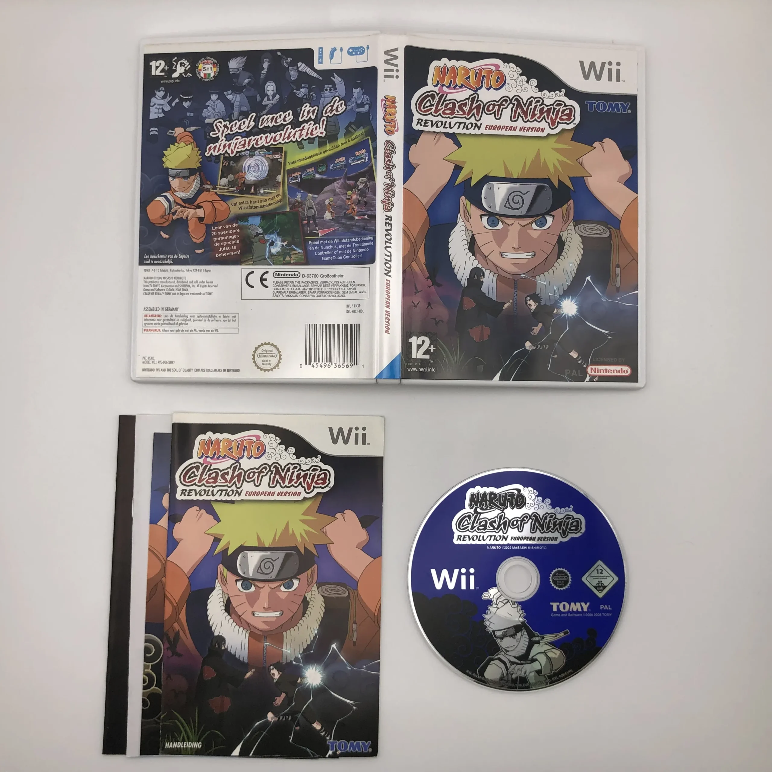 Naruto: Clash of Ninja Revolution European Version - Nintendo Wii - Image 2