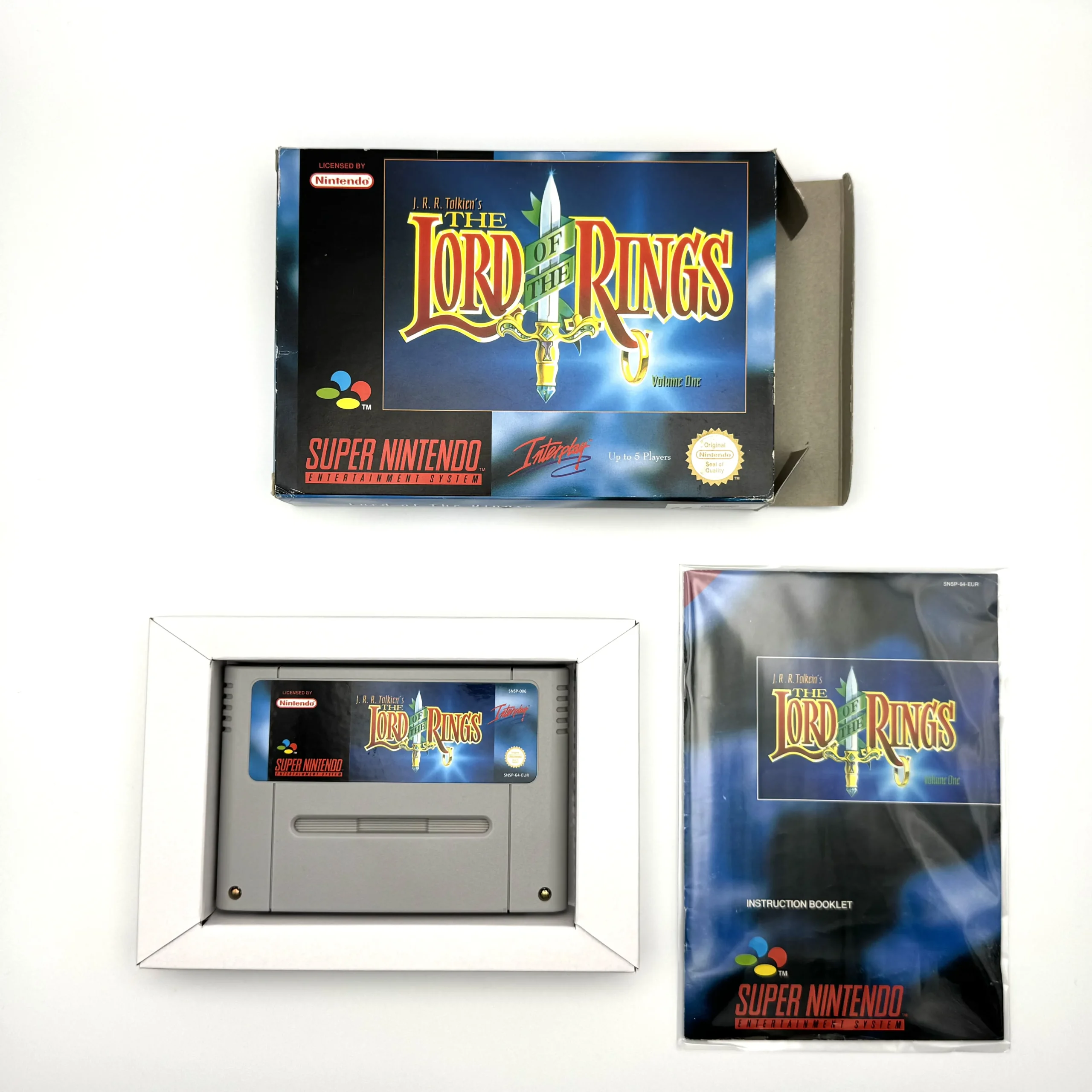 The Lord of the Rings - Super Nintendo SNES - PAL EUR - CIB