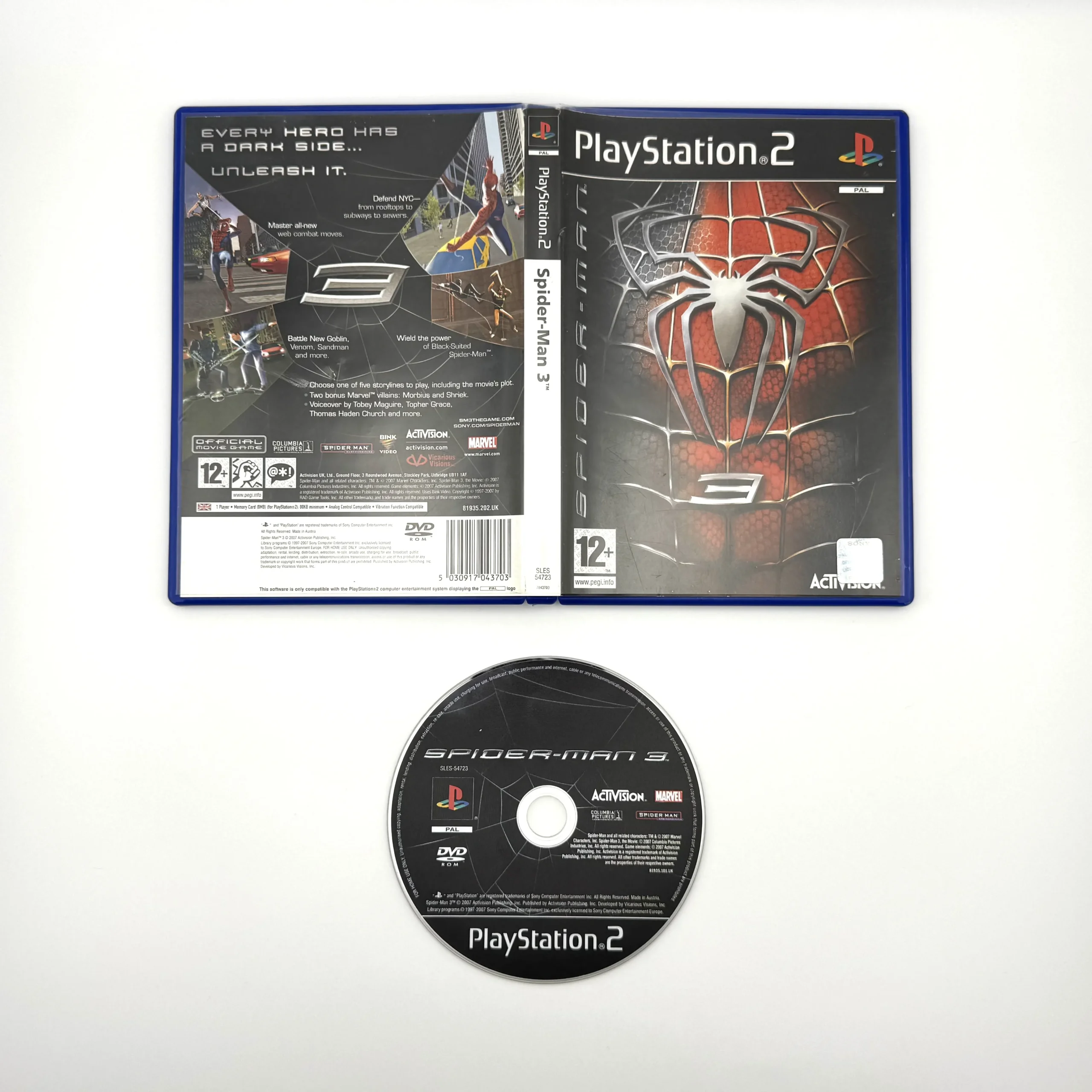 Spider-Man 3 - PlayStation 2 PS2 - PAL UK - Boxed (No Manual) - Image 2