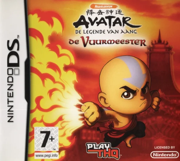 Avatar: De Legende van Aang – De Vuurmeester - Nintendo DS - PAL HOL - CIB