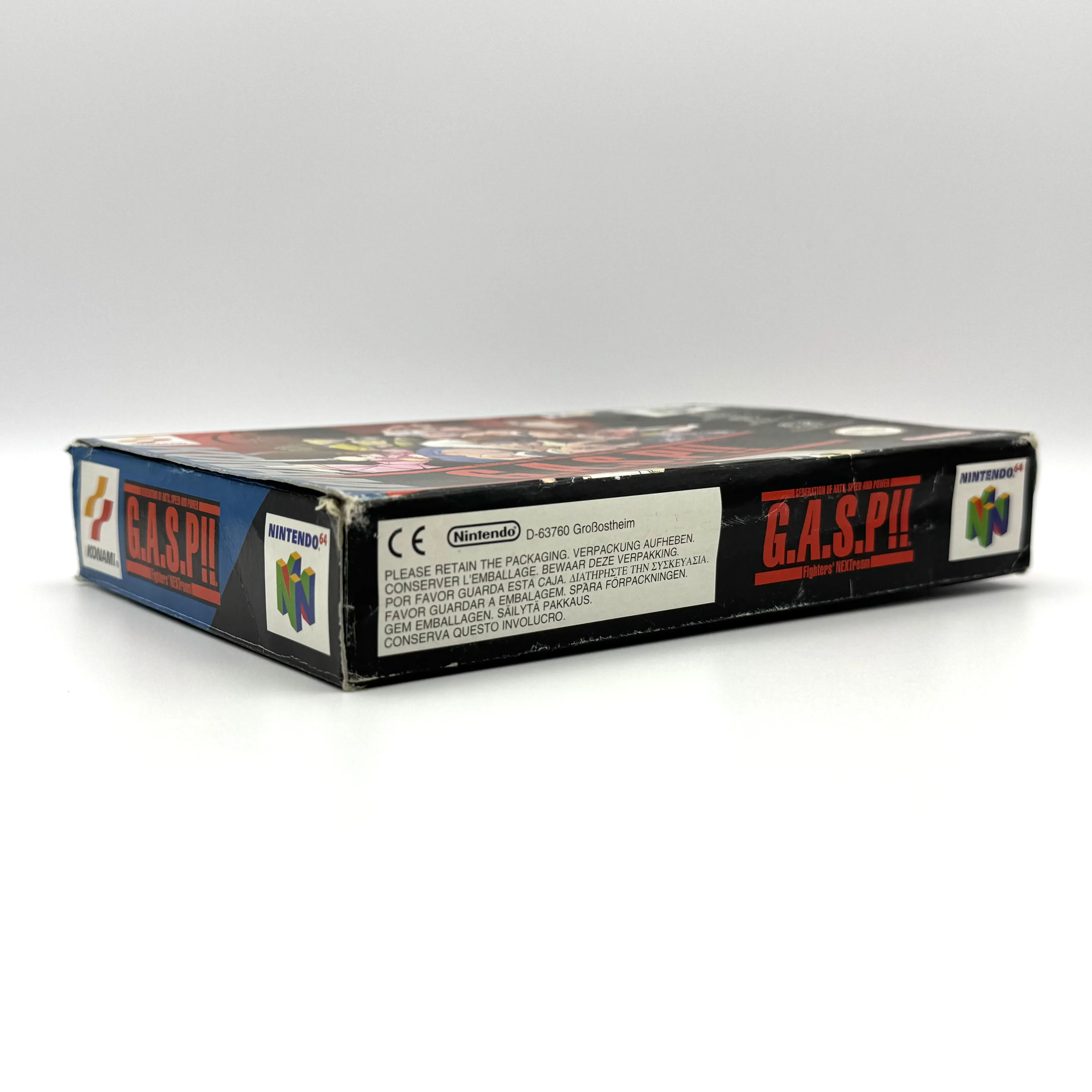 G.A.S.P!! Fighters' NEXTream - Nintendo 64 N64 - PAL EUR - CIB - Image 4