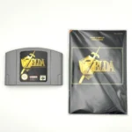 The Legend of Zelda: Ocarina of Time - Nintendo 64 N64 - PAL EUR - Cartridge and Manual