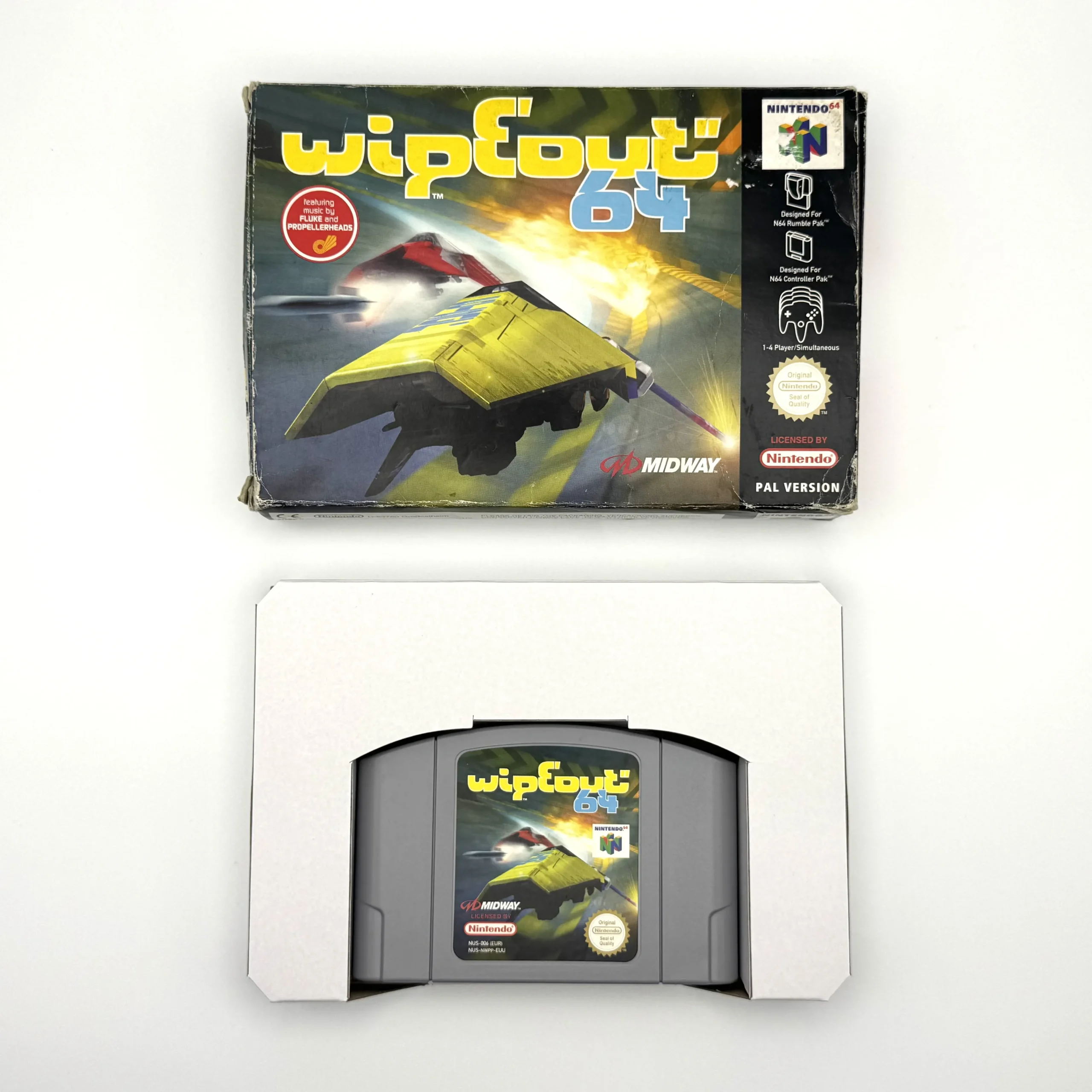 Wipeout 64 - Nintendo 64 N64 - PAL EUR - Boxed (No Manual)
