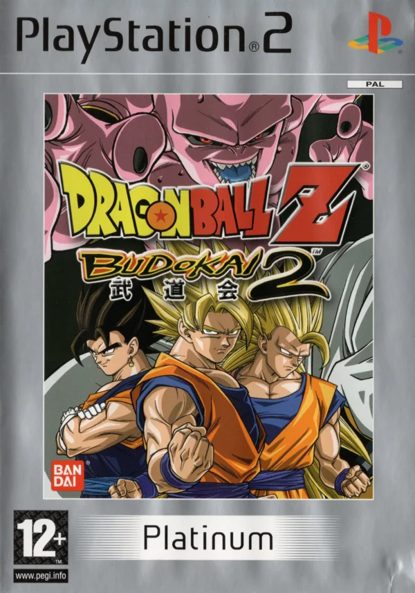 Dragon Ball Z Budokai 2 [Platinum] - PlayStation 2 PS2 - PAL HOL - CIB