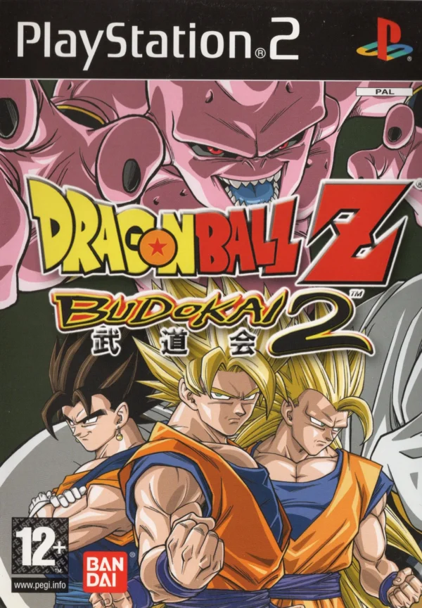 Dragon Ball Z Budokai 2 - PlayStation 2 PS2 - PAL FAH - CIB