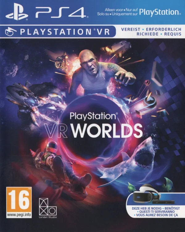 Playstation VR Worlds - PlayStation 4 PS4 - PAL EUR - Boxed (No Manual)