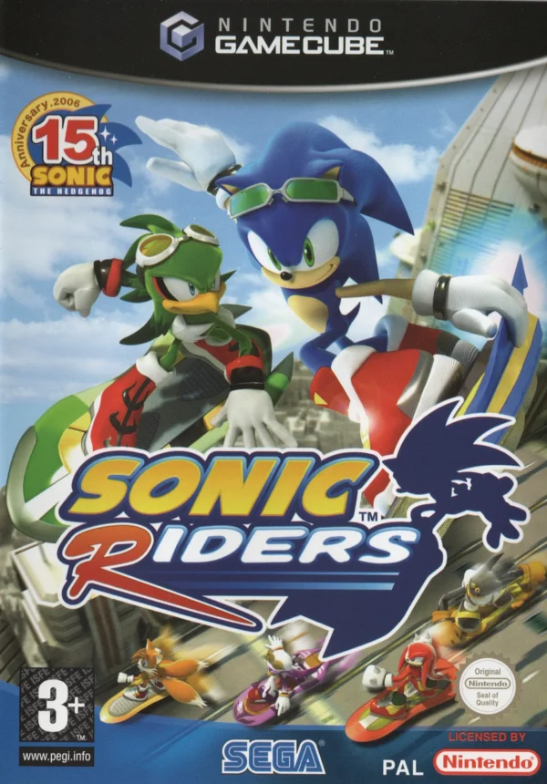 Sonic Riders - Nintendo GameCube GCN - PAL UKV - Boxed (No Manual)