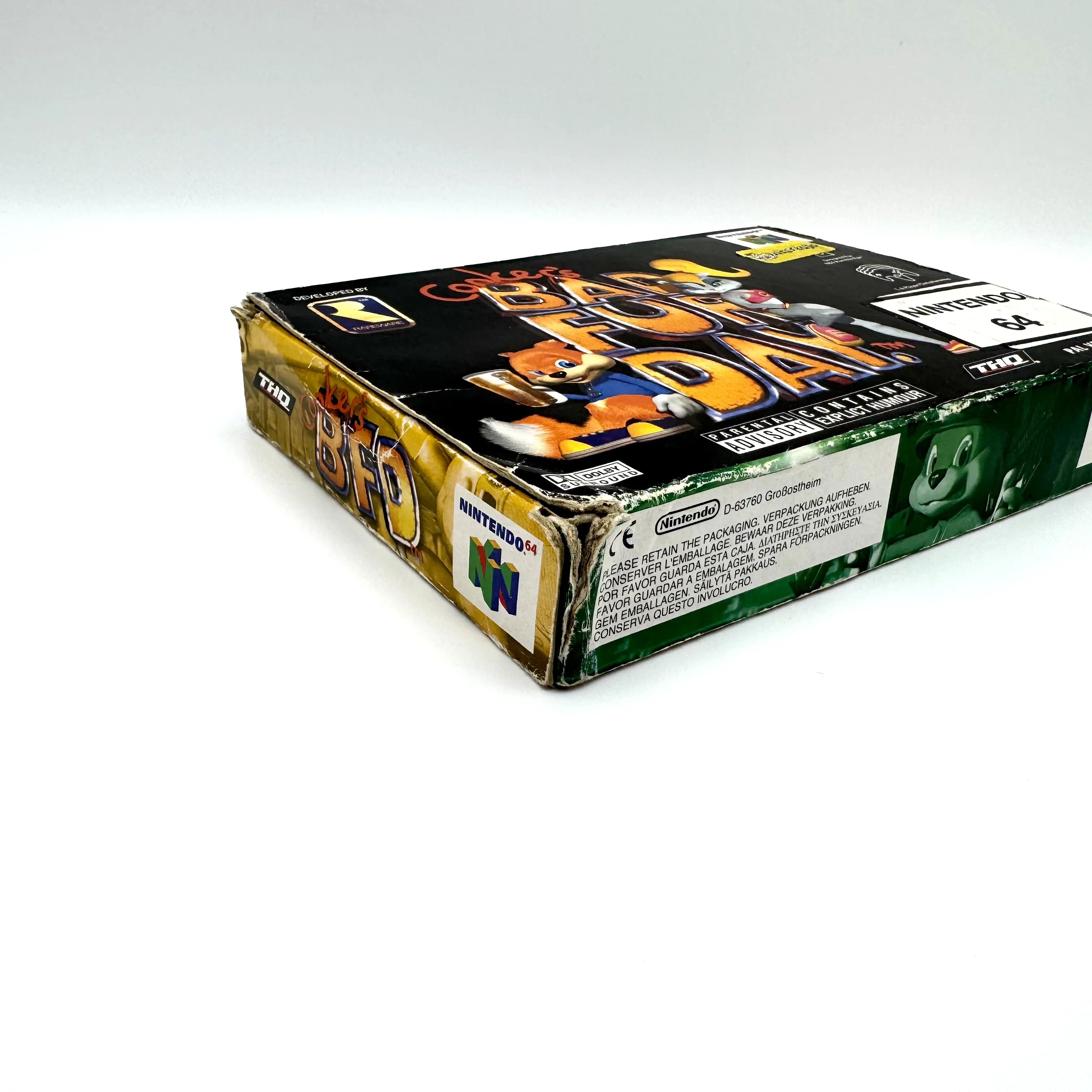 Conker's Bad Fur Day - Nintendo 64 N64 - PAL EUR - CIB - Image 13