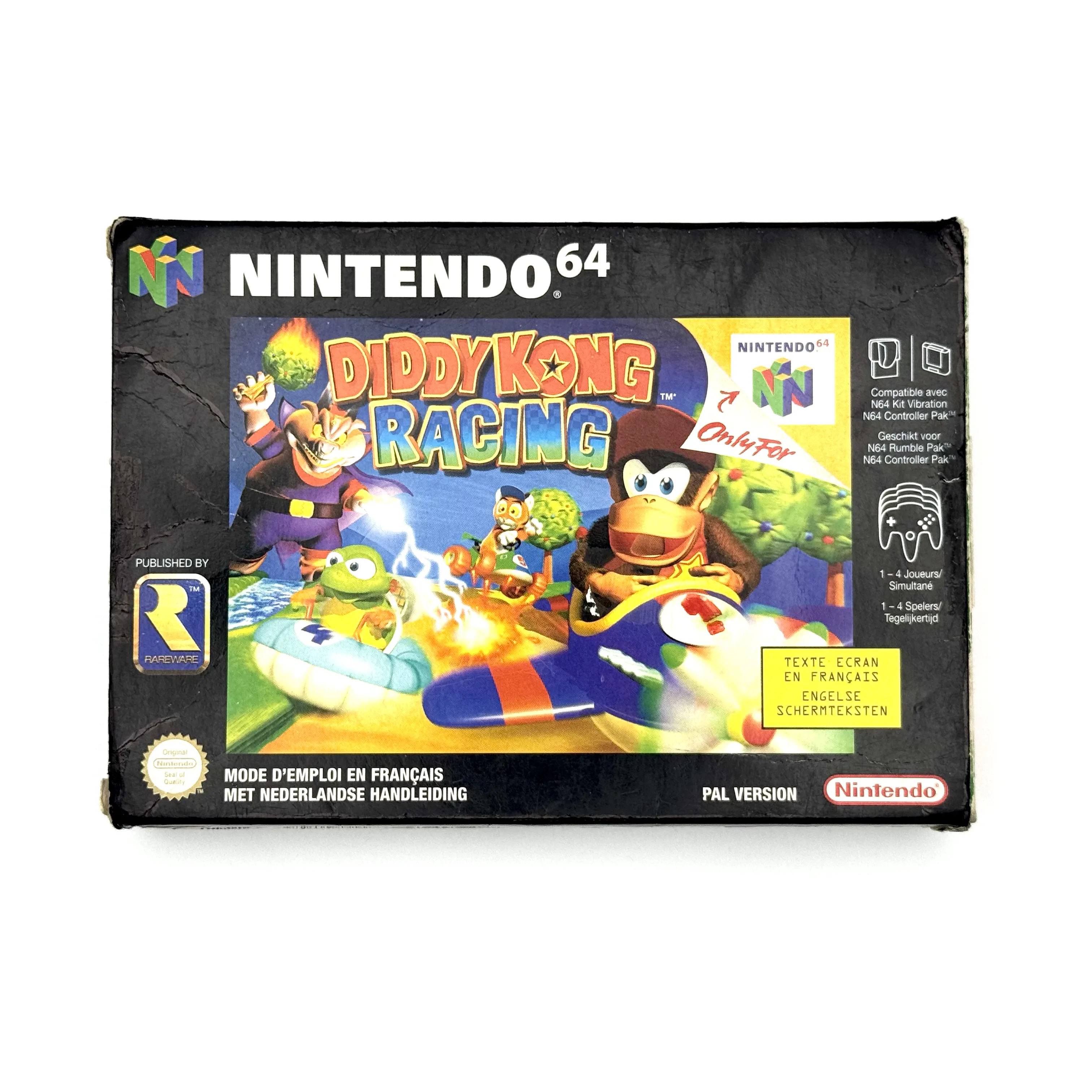 Diddy Kong Racing - Nintendo 64 N64 - PAL FAH - CIB