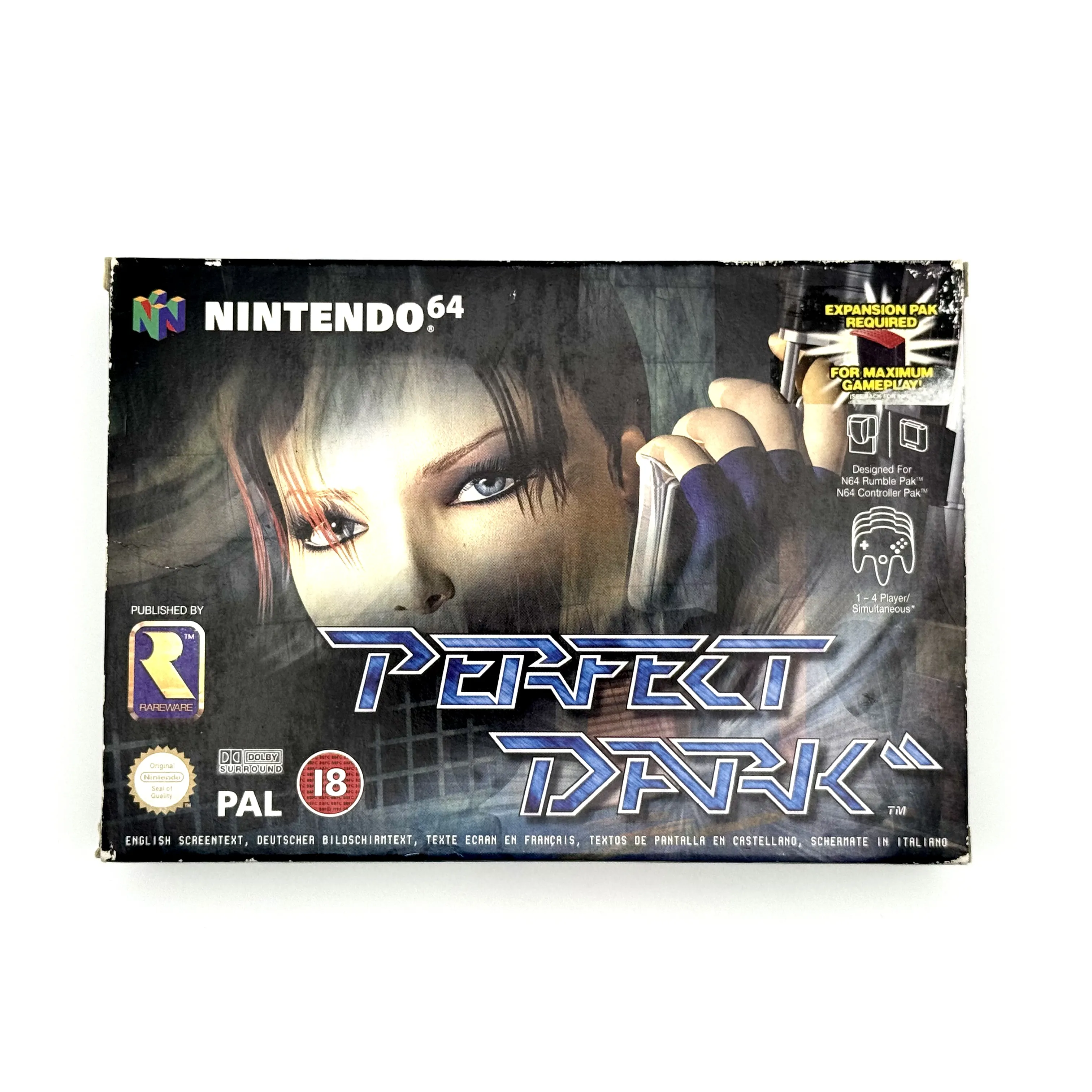 Perfect Dark - Nintendo 64 N64 - PAL EUR - CIB